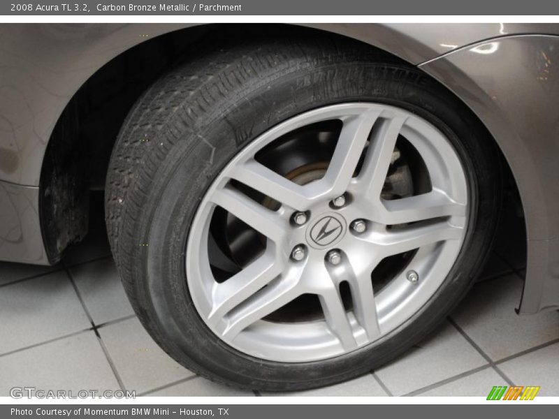 Carbon Bronze Metallic / Parchment 2008 Acura TL 3.2