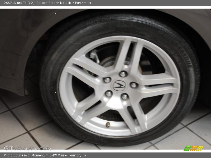 Carbon Bronze Metallic / Parchment 2008 Acura TL 3.2