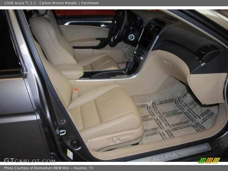 Carbon Bronze Metallic / Parchment 2008 Acura TL 3.2