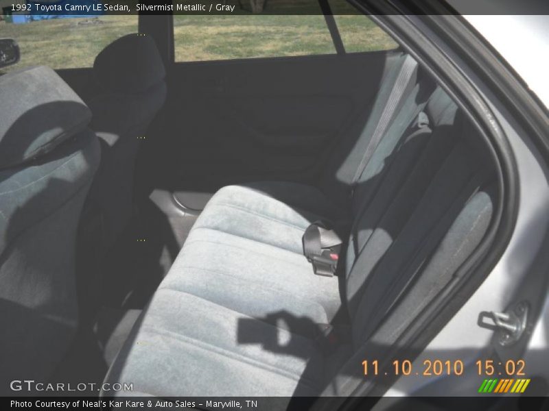 Silvermist Metallic / Gray 1992 Toyota Camry LE Sedan