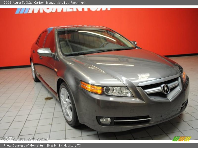 Carbon Bronze Metallic / Parchment 2008 Acura TL 3.2