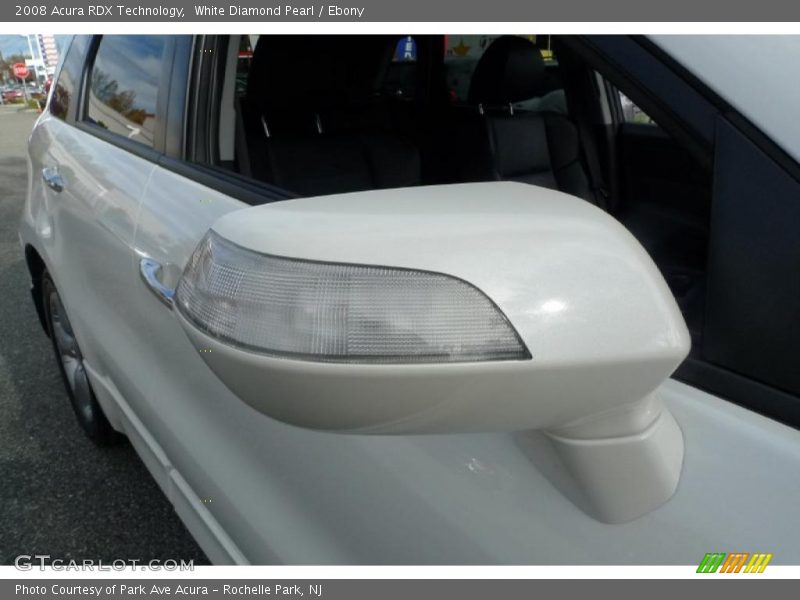 White Diamond Pearl / Ebony 2008 Acura RDX Technology