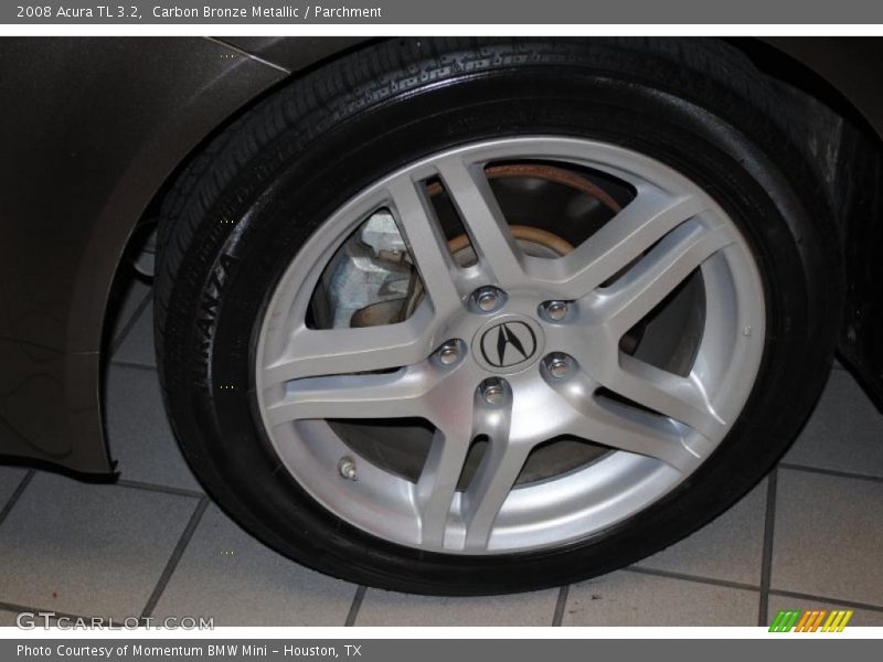 Carbon Bronze Metallic / Parchment 2008 Acura TL 3.2