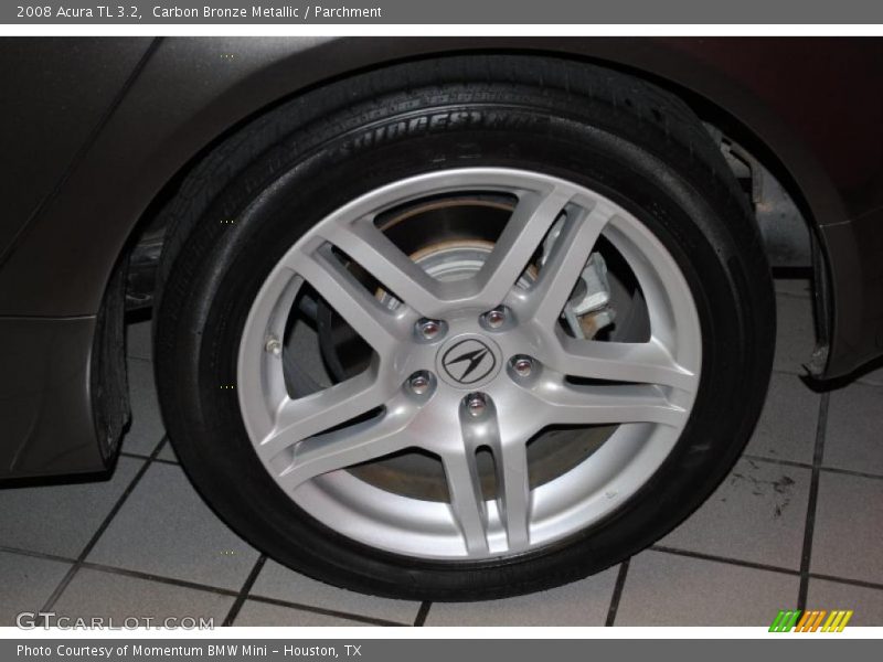 Carbon Bronze Metallic / Parchment 2008 Acura TL 3.2