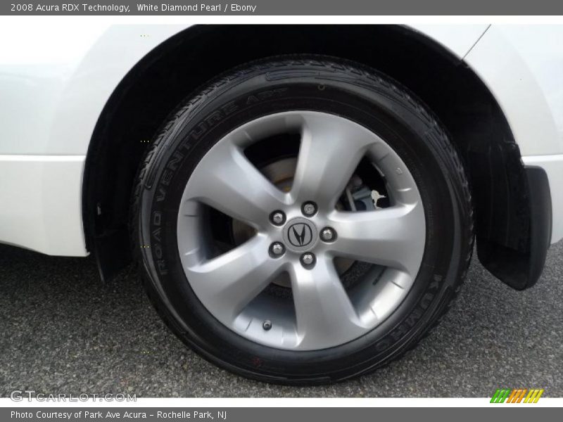 White Diamond Pearl / Ebony 2008 Acura RDX Technology