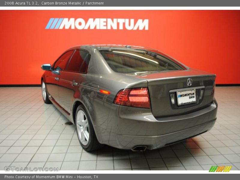 Carbon Bronze Metallic / Parchment 2008 Acura TL 3.2