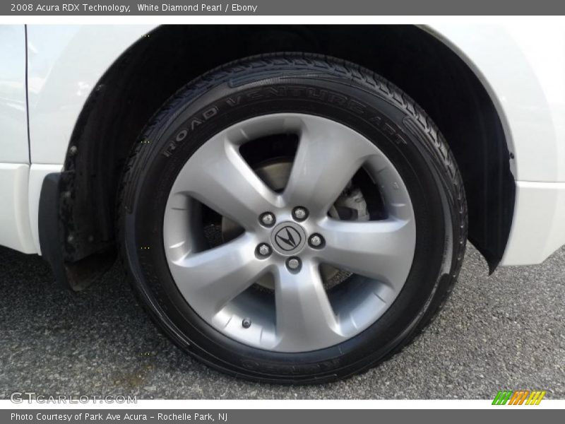 White Diamond Pearl / Ebony 2008 Acura RDX Technology