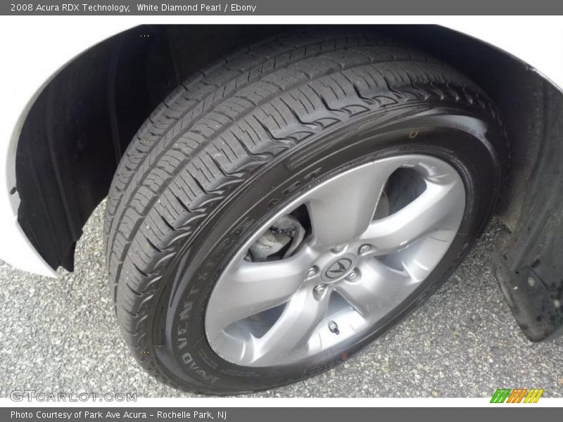 White Diamond Pearl / Ebony 2008 Acura RDX Technology