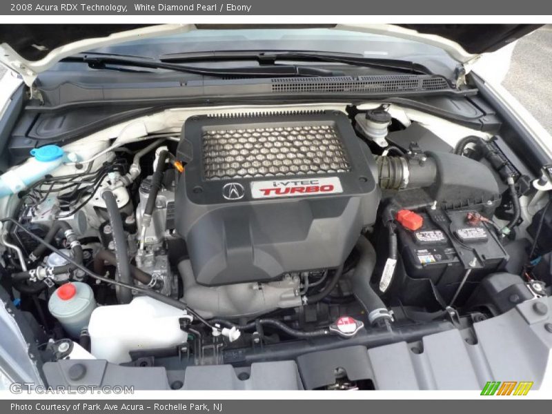 White Diamond Pearl / Ebony 2008 Acura RDX Technology