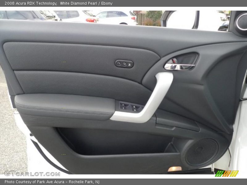 White Diamond Pearl / Ebony 2008 Acura RDX Technology