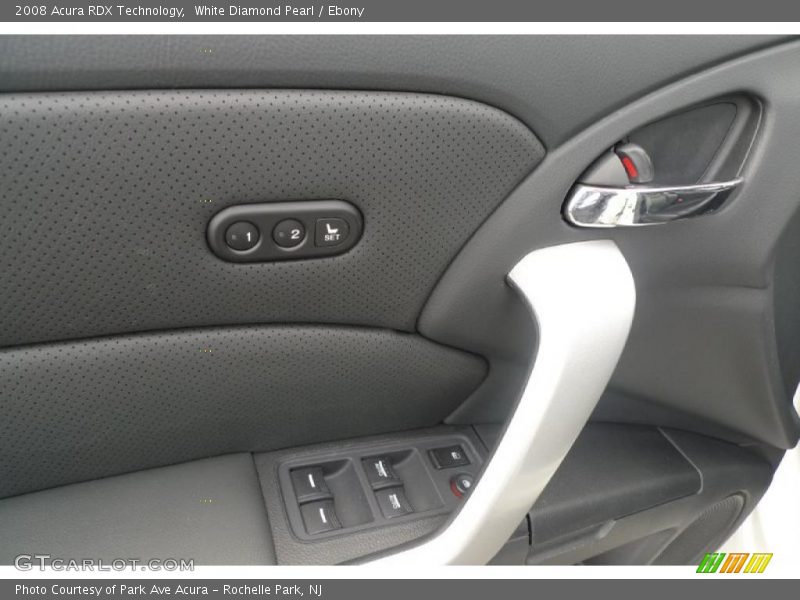 White Diamond Pearl / Ebony 2008 Acura RDX Technology
