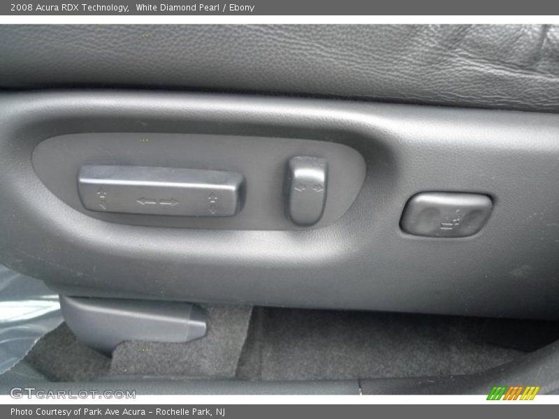 White Diamond Pearl / Ebony 2008 Acura RDX Technology