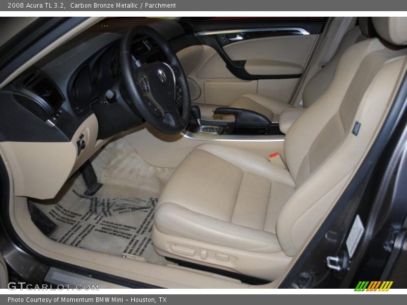 Carbon Bronze Metallic / Parchment 2008 Acura TL 3.2