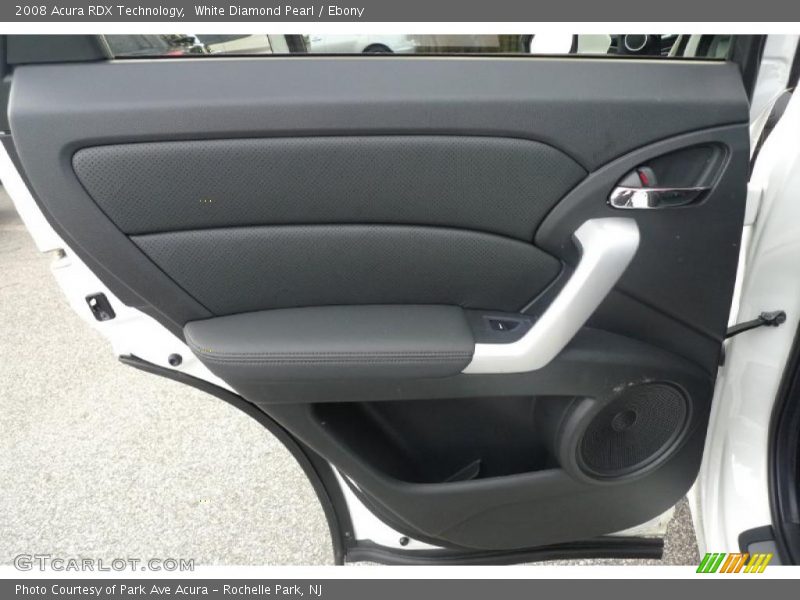 White Diamond Pearl / Ebony 2008 Acura RDX Technology