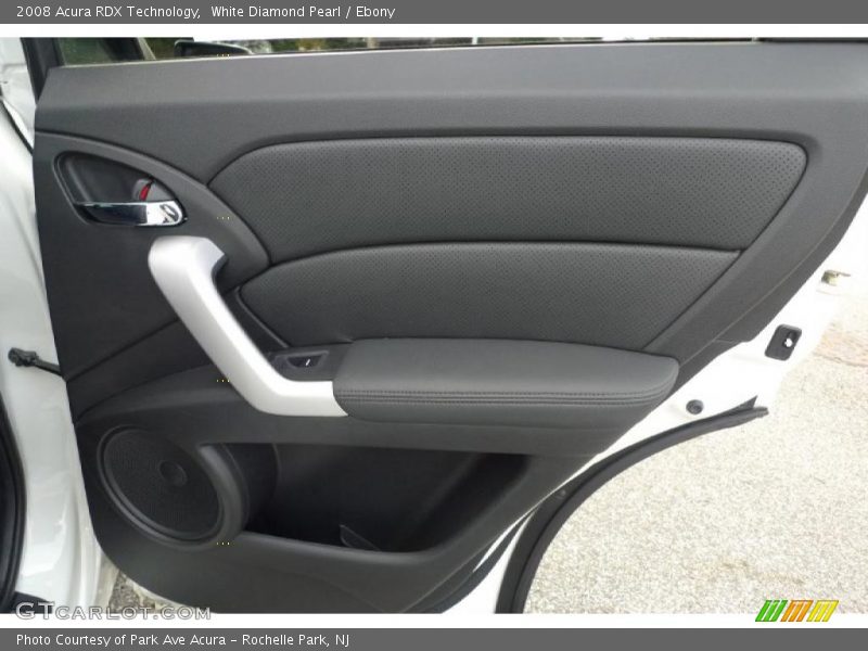 White Diamond Pearl / Ebony 2008 Acura RDX Technology