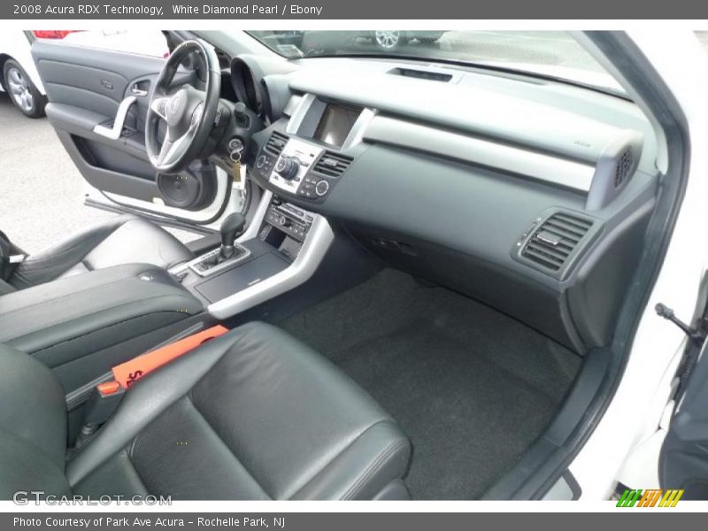 White Diamond Pearl / Ebony 2008 Acura RDX Technology