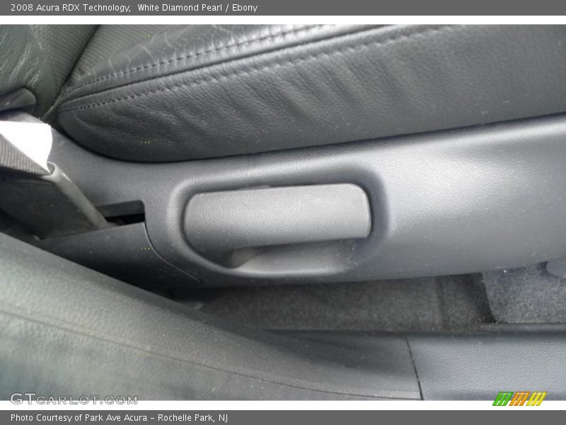 White Diamond Pearl / Ebony 2008 Acura RDX Technology