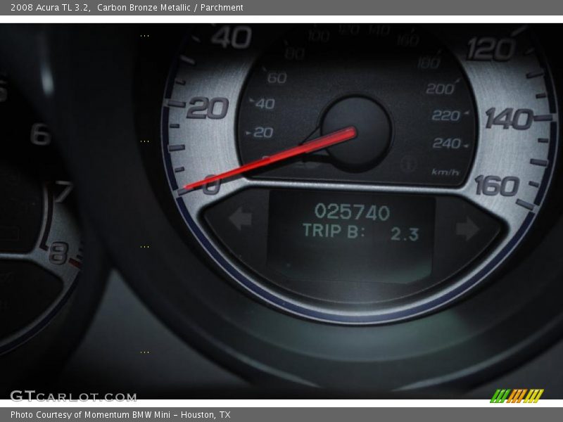 Carbon Bronze Metallic / Parchment 2008 Acura TL 3.2