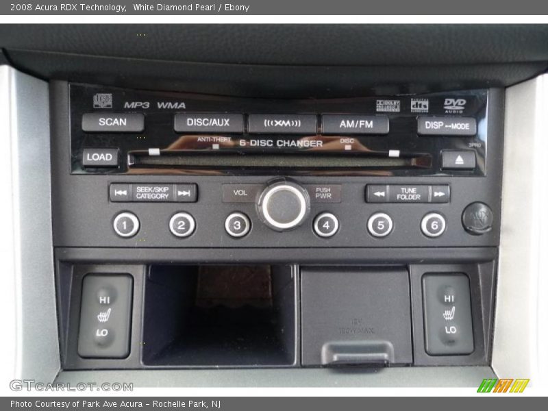 White Diamond Pearl / Ebony 2008 Acura RDX Technology