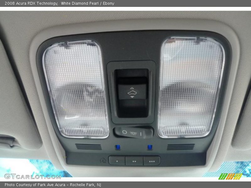 White Diamond Pearl / Ebony 2008 Acura RDX Technology