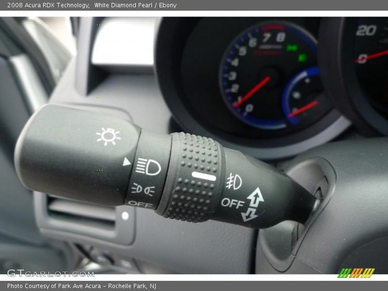 White Diamond Pearl / Ebony 2008 Acura RDX Technology