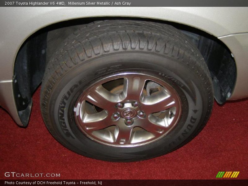 Millenium Silver Metallic / Ash Gray 2007 Toyota Highlander V6 4WD