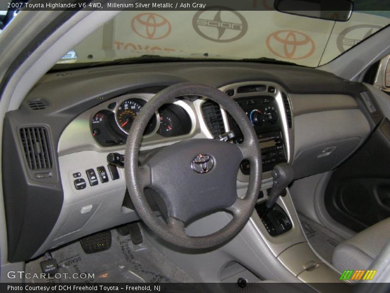 Millenium Silver Metallic / Ash Gray 2007 Toyota Highlander V6 4WD