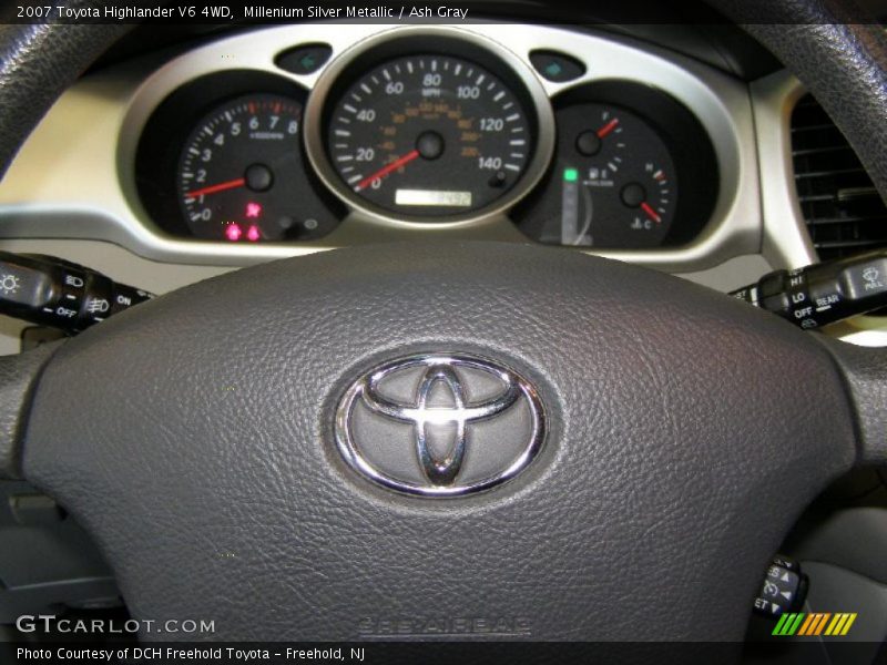 Millenium Silver Metallic / Ash Gray 2007 Toyota Highlander V6 4WD