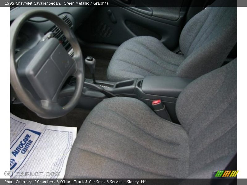 Green Metallic / Graphite 1999 Chevrolet Cavalier Sedan