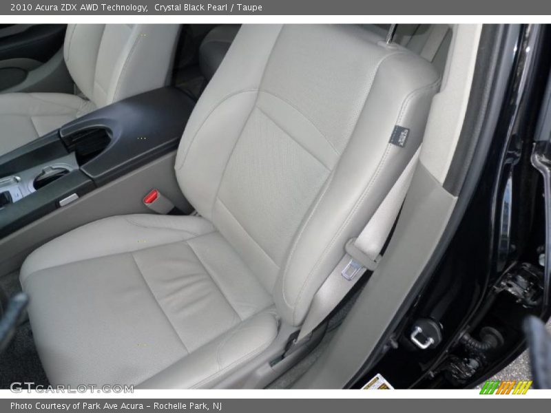 Crystal Black Pearl / Taupe 2010 Acura ZDX AWD Technology
