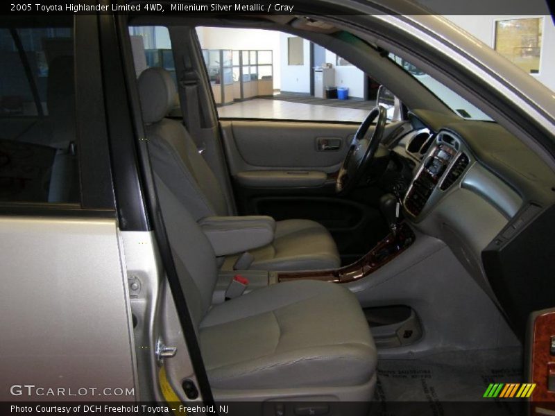 Millenium Silver Metallic / Gray 2005 Toyota Highlander Limited 4WD