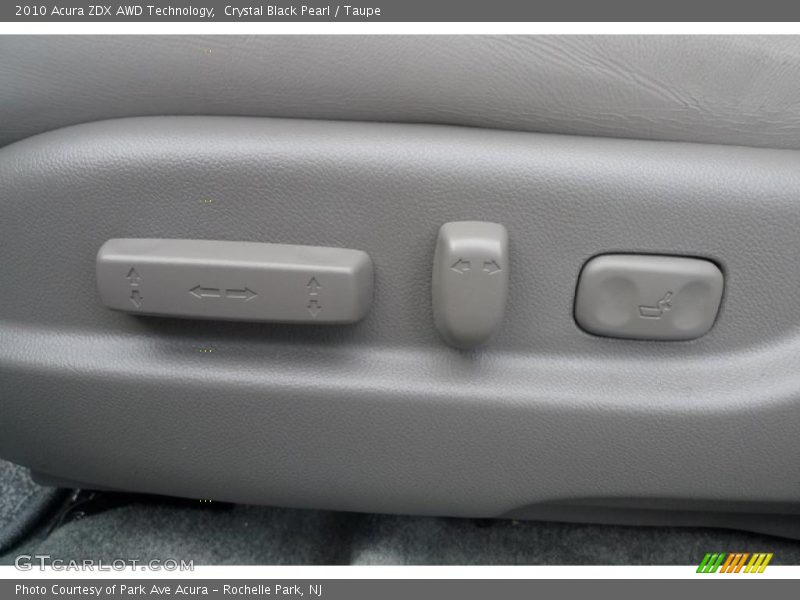 Crystal Black Pearl / Taupe 2010 Acura ZDX AWD Technology