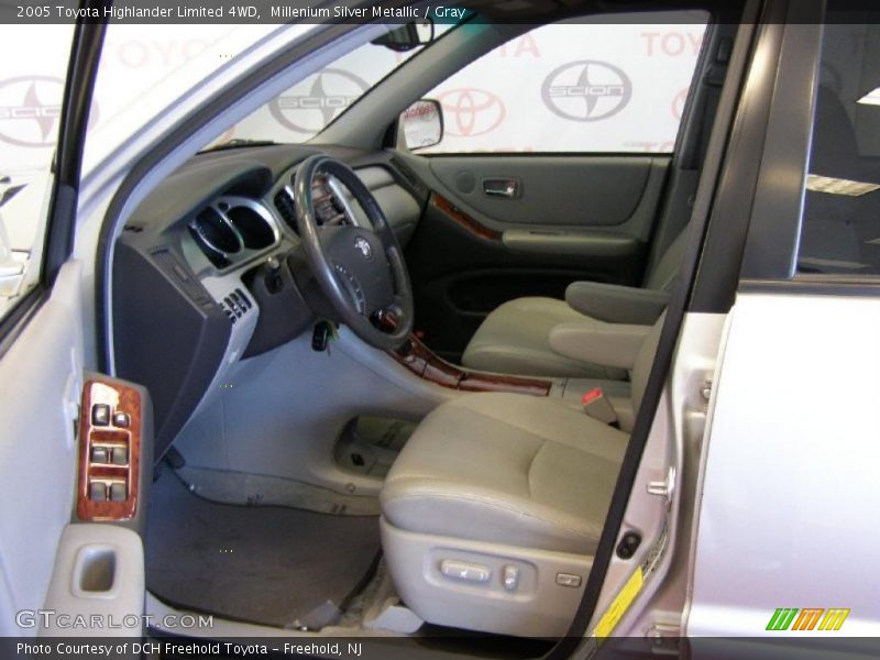 Millenium Silver Metallic / Gray 2005 Toyota Highlander Limited 4WD