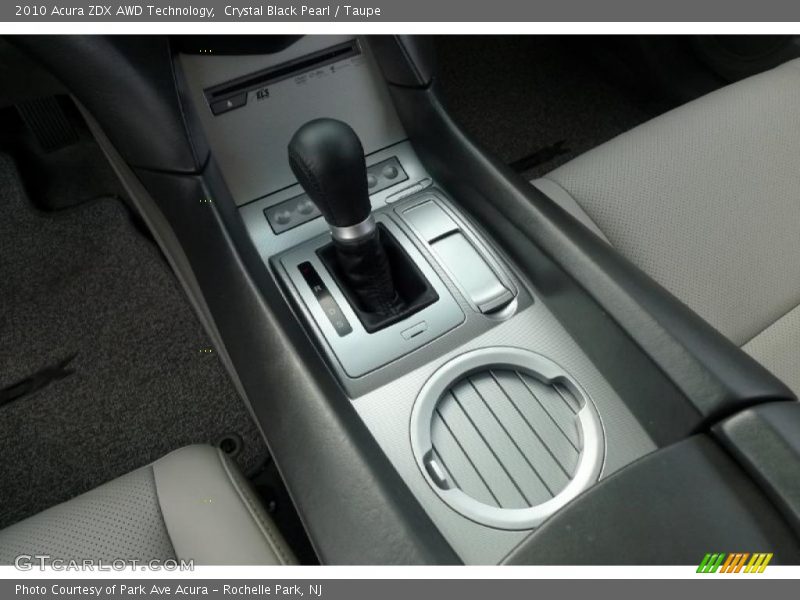 Crystal Black Pearl / Taupe 2010 Acura ZDX AWD Technology