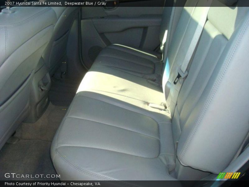  2007 Santa Fe Limited Gray Interior