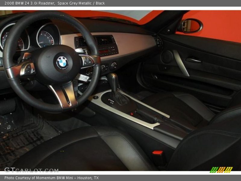 Space Grey Metallic / Black 2008 BMW Z4 3.0i Roadster