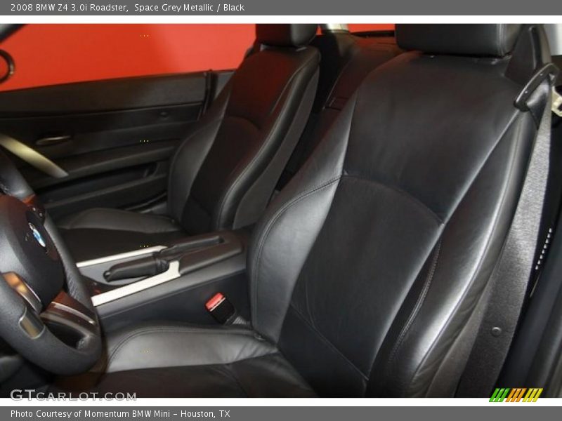 Space Grey Metallic / Black 2008 BMW Z4 3.0i Roadster