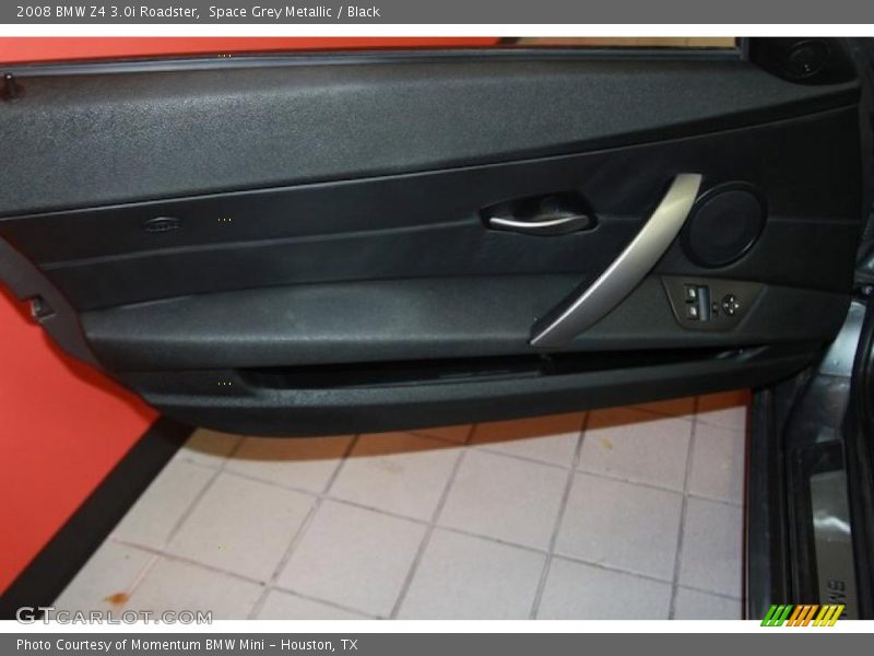Space Grey Metallic / Black 2008 BMW Z4 3.0i Roadster