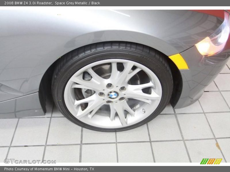 Space Grey Metallic / Black 2008 BMW Z4 3.0i Roadster