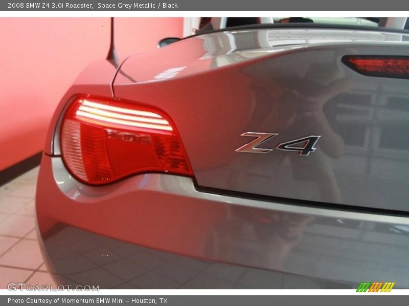 Space Grey Metallic / Black 2008 BMW Z4 3.0i Roadster