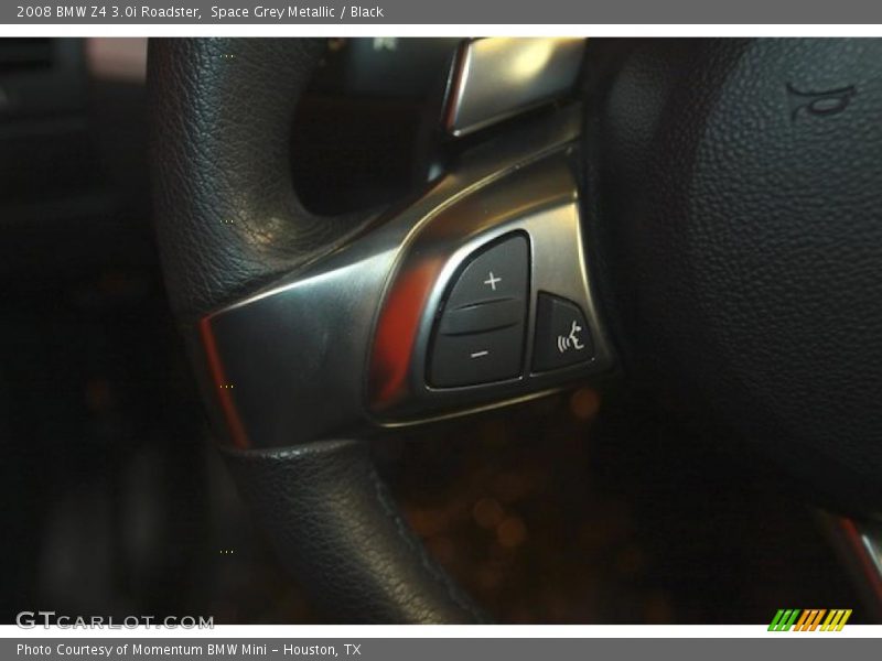 Space Grey Metallic / Black 2008 BMW Z4 3.0i Roadster