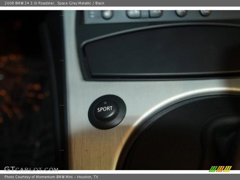 Space Grey Metallic / Black 2008 BMW Z4 3.0i Roadster