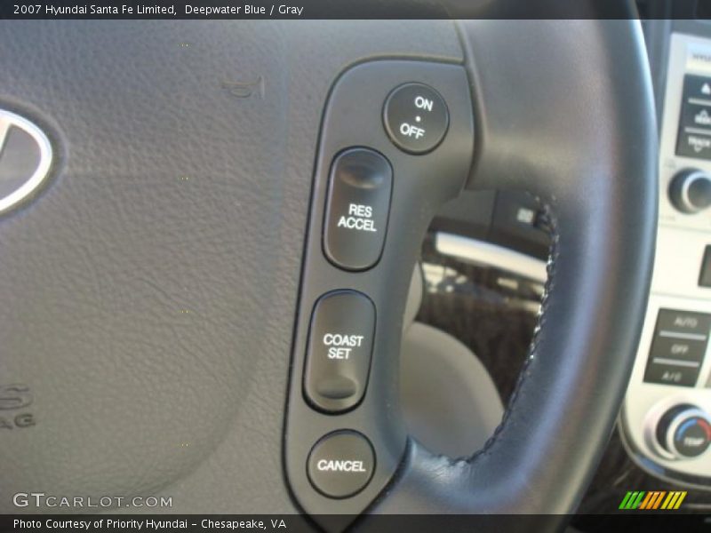 Controls of 2007 Santa Fe Limited