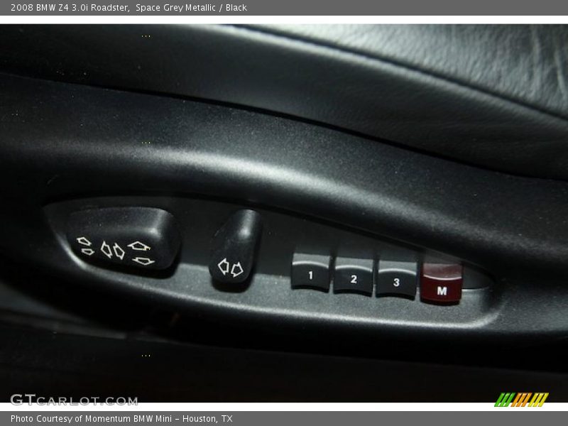 Space Grey Metallic / Black 2008 BMW Z4 3.0i Roadster