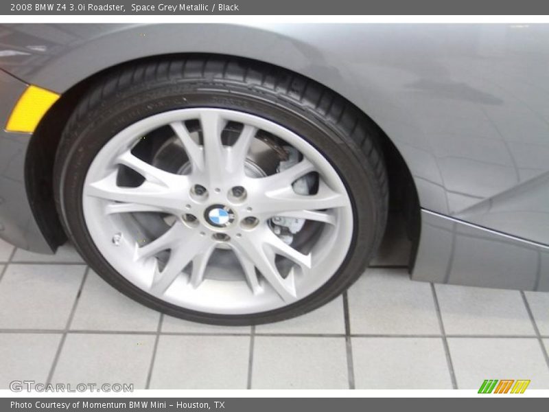 Space Grey Metallic / Black 2008 BMW Z4 3.0i Roadster