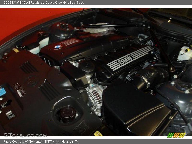 Space Grey Metallic / Black 2008 BMW Z4 3.0i Roadster