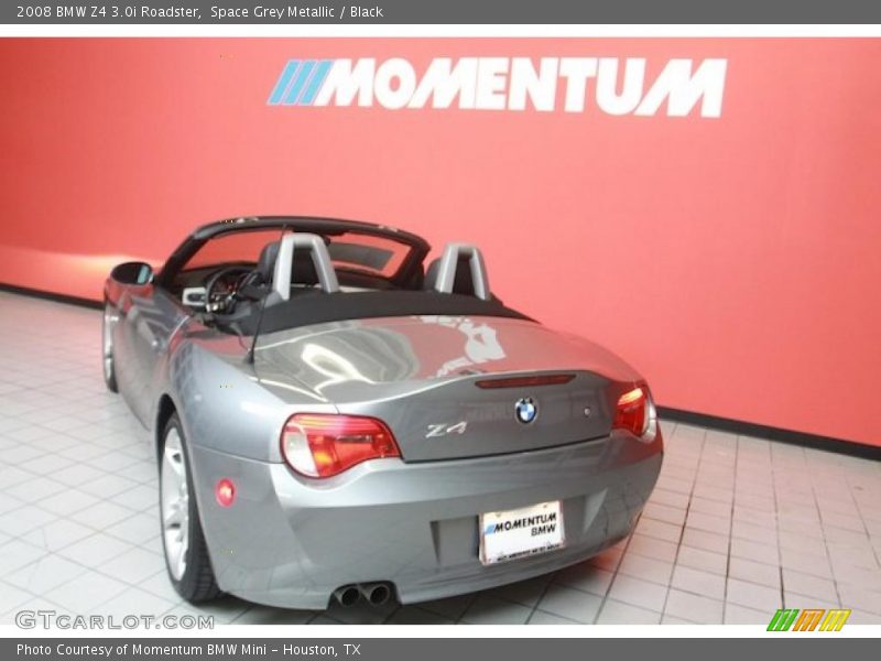 Space Grey Metallic / Black 2008 BMW Z4 3.0i Roadster