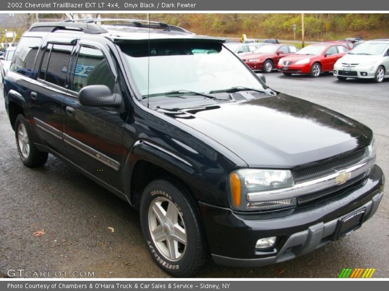 Onyx Black / Dark Pewter 2002 Chevrolet TrailBlazer EXT LT 4x4