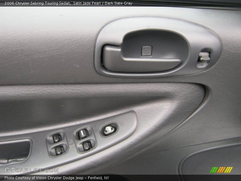 Satin Jade Pearl / Dark Slate Gray 2006 Chrysler Sebring Touring Sedan