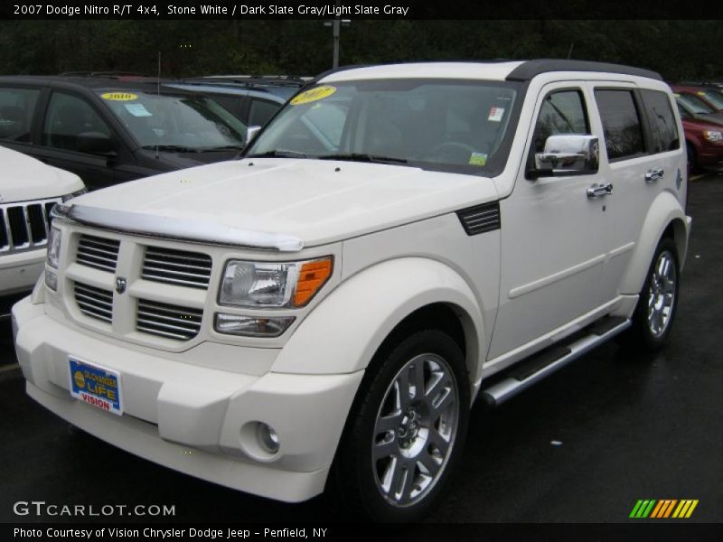 Stone White / Dark Slate Gray/Light Slate Gray 2007 Dodge Nitro R/T 4x4
